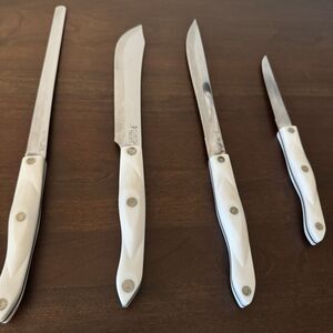 Cutco Pearl Handle Knife Set